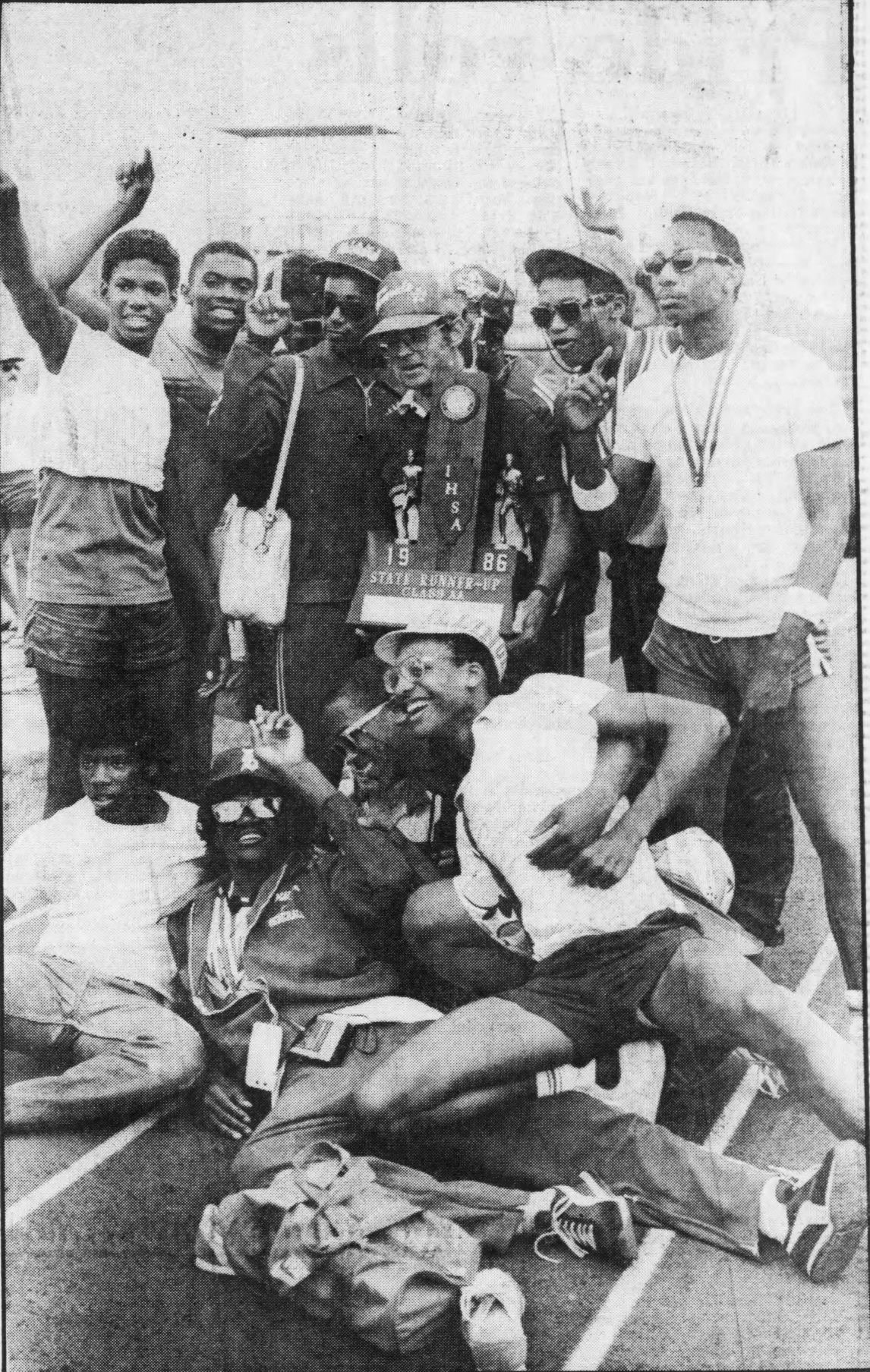 MacArthur 1986 boys track team